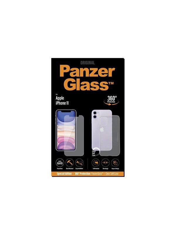 PanzerGlass Apple iPhone 11 Screen Protector + Cover