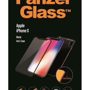 PanzerGlass Apple iPhone X/XS Premium Glass Screen Protector w/ EdgeGrip Cover