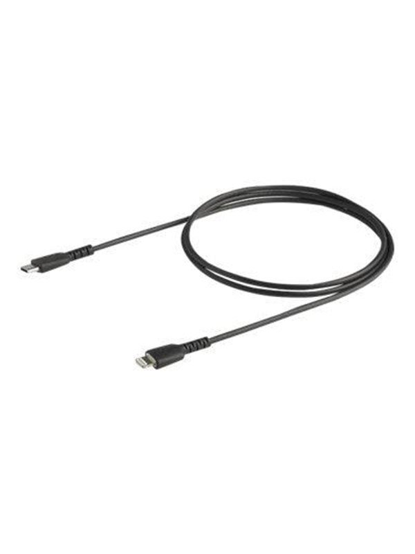 StarTech.com 1m / 3.3ft USB C to Lightning Cable - MFi Certified - Black - Lightning cable - Lightning / USB 2.0 - 1 m