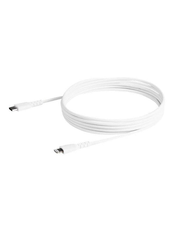 StarTech.com 2m / 6.6ft USB C to Lightning Cable - MFi Certified - White - Lightning cable - Lightning / USB 2.0 - 2 m