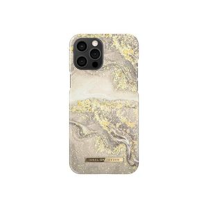 iDeal of Sweden Apple iPhone 12 Pro Max IDEAL Fashion Case - Sparkle Greige Marble